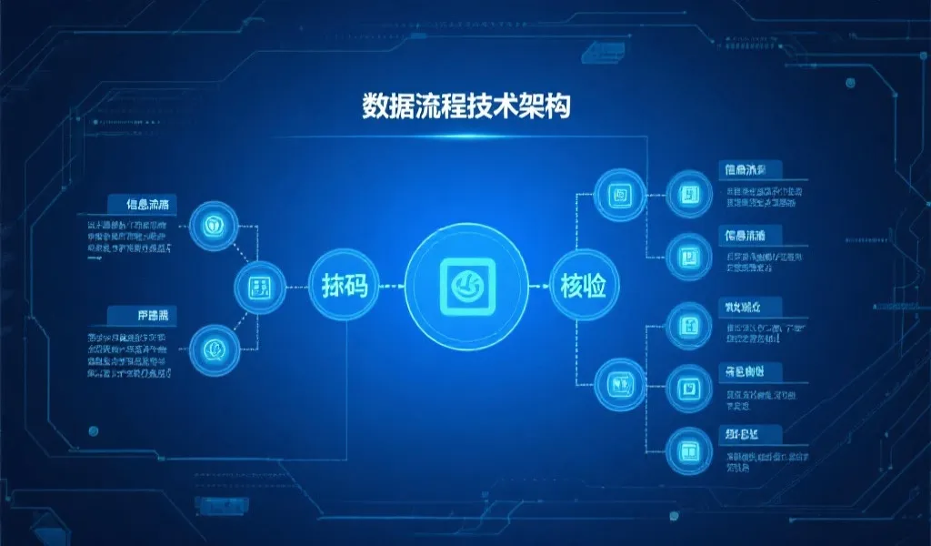 数据流程技术架构示意图